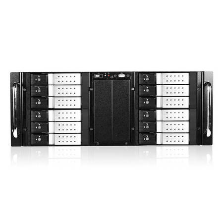 ISTARUSA NoPowerSupply 4U 12-bay Stylish Hotswap Trayless Storage Server D410-DE12SL